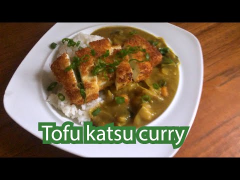 Tofu katsu curry