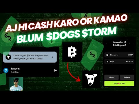 Blum DOGS Storm  Blum New Update  Blum Airdrop  Blum Withdraw Free Telegram earning app