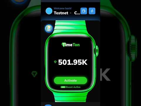 Time TON Ecosystem | x500 Boost For All Miners | New Watch NFT Unlocked