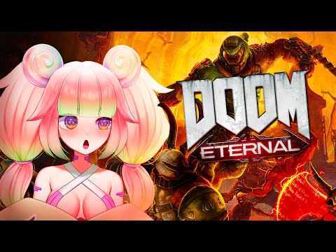 【Doom Eternal】My first time playing a Doom Game! 🦑🛐【VAllure】