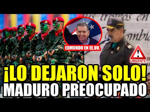 🚨MILITARES DEJAN SOLO A MADURO Y EDMUNDO EN REUNIÓN CLAVE EN ESTADOS UNIDOS | BREAK POINT