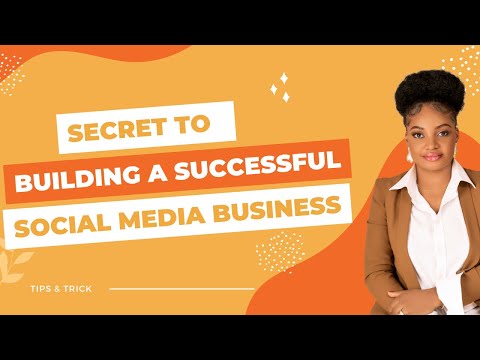 Number 1 trick to build a successful social media business