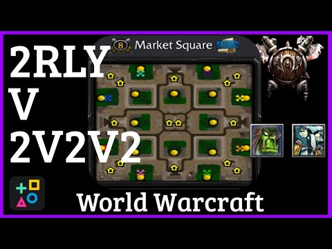 🟪🪓Market Square [2v2v2v2] - Orc & Night Elf vs. Many - Yts POV