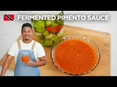 Fermented Pimento Sauce/Seasoning Recipe by Chef Shaun 🇹🇹 Foodie Nation