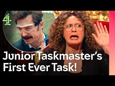 Rose Matafeo & Mike Wozniak Set Kids A Head-Spinning Task! | Junior Taskmaster | Channel 4