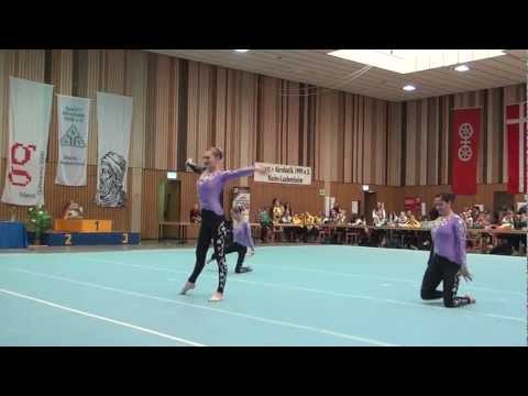 Hannah, Chrissy, Emily, Acrobatics Junior WG International Gutenberg Polka 2012- Balance