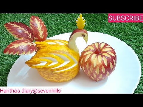 Top Fruit carving ideas