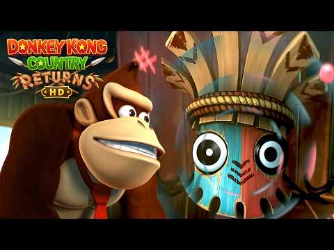 Donkey Kong Country Returns HD - Full Opening Cutscene (Nintendo Switch)