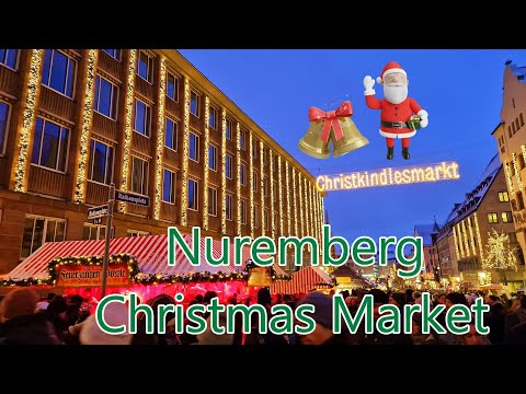 Nuremberg Christmas Market 2023 🎄 | Christmas Walk 4K | Germany