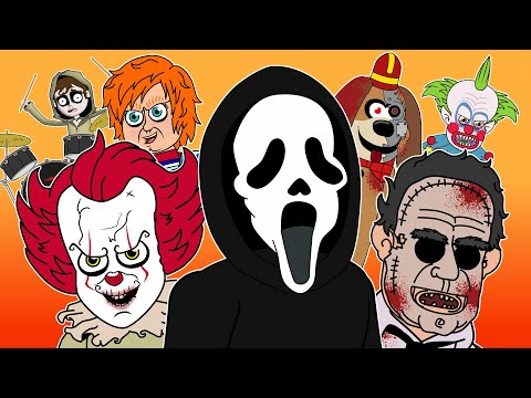 ♪ HALLOWEEN MUSICAL MIX - Animated Horror Songs