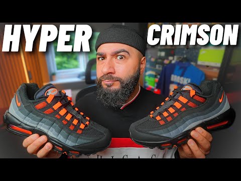 Nike Air Max 95 Hyper Crimson Unboxing - WHAT AIR MAX HAD THE BEST YEAR?