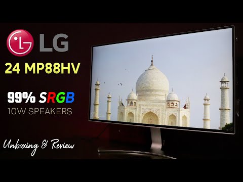 LG 24MP88HV Unboxing and Detailed Review :  Best Budget Monitor for Video Editing 2021 and Gaming