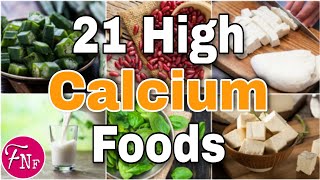 ✅21 High Calcium Foods || Calcium Rich Foods You Need to Eat