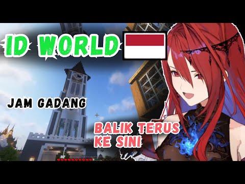 Teh Eliz Ga Sengaja Terus-terusan Ketarik Server Ke Server ID Minecraft.. 【Hololive | Clip】