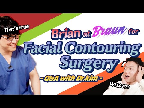 Brian is at Braun plastic surgery for facial contouring surgery │Male plastic surgery