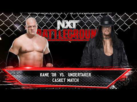 🏴‍☠️Casket Match | Kane vs. The Undertaker | NXT Battleground