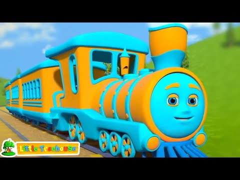 Wheels On the Train - Vehicle Song & Rhyme for Children