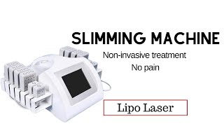 #Lipolaser#Vacuum Diode Lipo Laser Lllt Lipolysis 12 Pads 980nm Lipolaser Slimming Machine