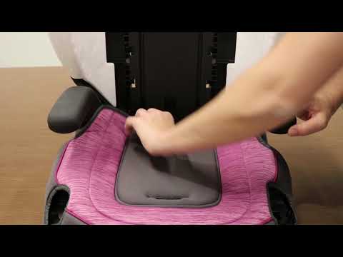 Graco® TurboBooster® Grow™ How to Remove and Replace the Car Seat Cover