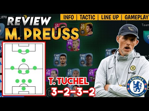 M. PREUSS 3232 MANAGER REVIEW | NEW CHELSEA MANAGER | PES 2021 MOBILE