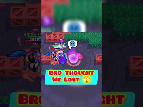 1 SECOND CLUTCH 🫣. #brawlstars #brawstarsmemes #brawl #supercellmemes #gaming #supercell #newbrawl