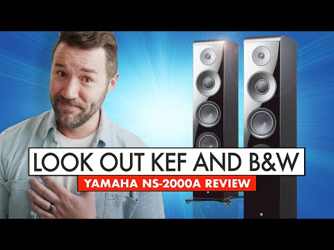 Yamaha's Musical Speaker! YAMAHA NS-2000A Review! BIG Tower Speakers