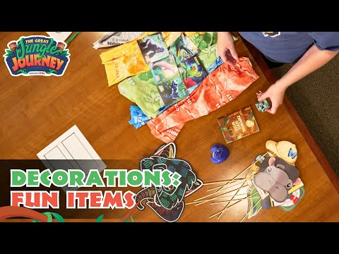 Kids Will Love These Items | The Great Jungle Journey VBS: Decorations