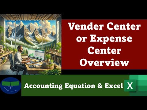 Vender Center or Expense Center Overview 1 QuickBooks Online 2025