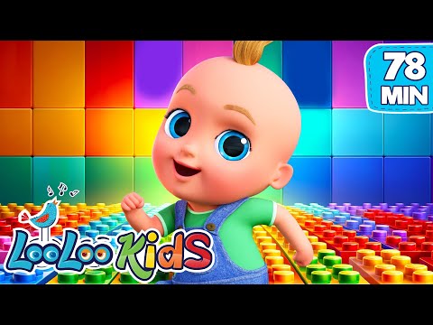 ABC SONG, Animals Sounds, Toys Song - S4EP95 Dance Along Super Mix - LooLoo Kids Songs for Kids