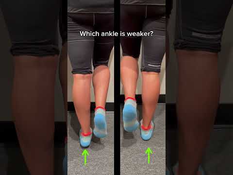 Ankle strength test at home