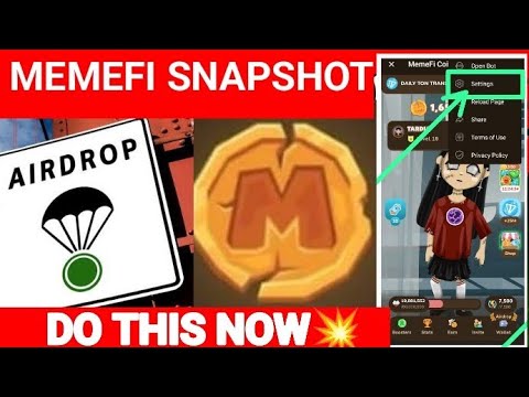 Memefi Snapshot Checklist - Do This Now For MEMEFI Airdrop