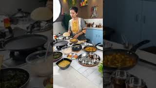 Behind the scenes 😀 | #Shorts | Thali Shoot | Veg Thali Recipe | kabitasKitchen