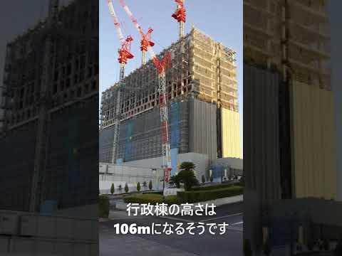 建設中の岐阜県新庁舎を見てきました 《2021年11月》