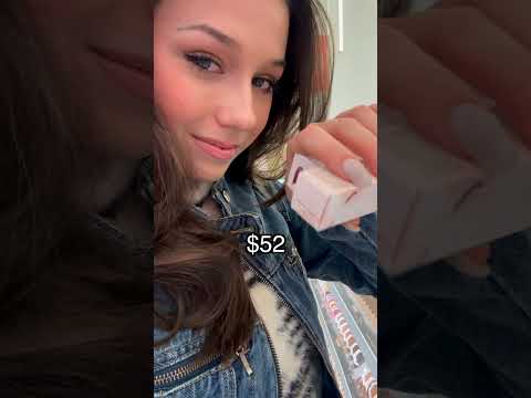 $100 vs $1000 Sephora Products #short