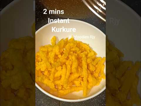 #2 నిమిషాలులొకుర్కురేనీeasyచెయండి#2mins instant kurkure recipe @VegfoodiesJ