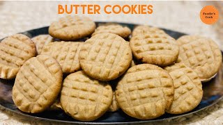 Butter Cookies | Eggless Butter Biscuits | Homemade Cookies | Butter Biscuit | Butter Biscuit Recipe