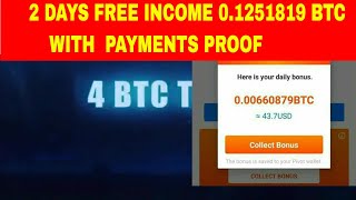 FREE BITCOIN APP 2 DAYS $819 WITH PAYMENT PROOF