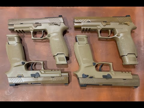 Sig M17 pistol models- what's the difference?