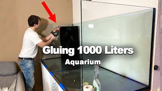 How to glue together a 1000 Liters REEF AQUARIUM?!