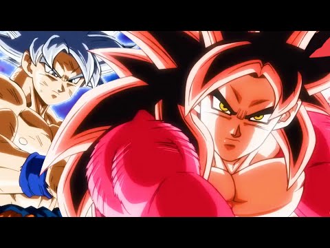 Goku vs Goku! Ultra Instinct vs Super Saiyan 4!