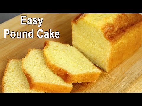 Pound Cake Recipe | How to Make Pound Cake at Home