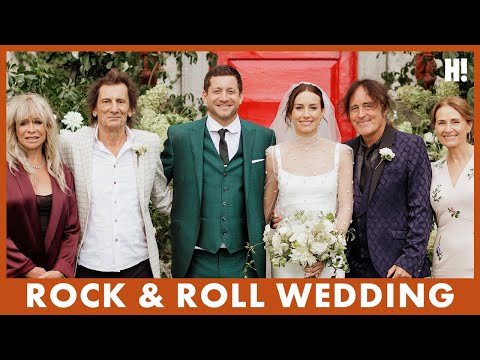 EXCLUSIVE! Rock Legends Rolling Stones & Iron Maiden Star’s Epic Wedding in Ireland! | HELLO!