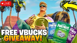 🔴FREE 20,000 VBUCKS FORTNITE GIVEAWAY STREAM🤑 + GIFT CARD GIVEAWAY (FORTNITE V-BUCKS GIVEAWAY LIVE)