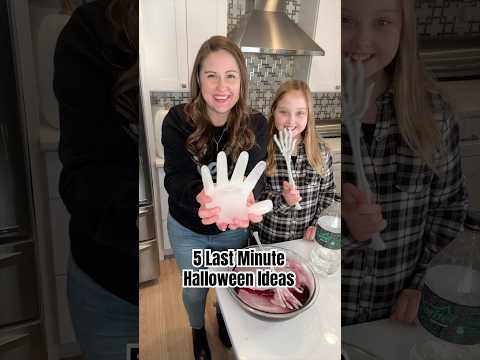 5 Last Minute Halloween Ideas #Shorts #HalloweenIdeas #LastMinuteHalloweenIdeas