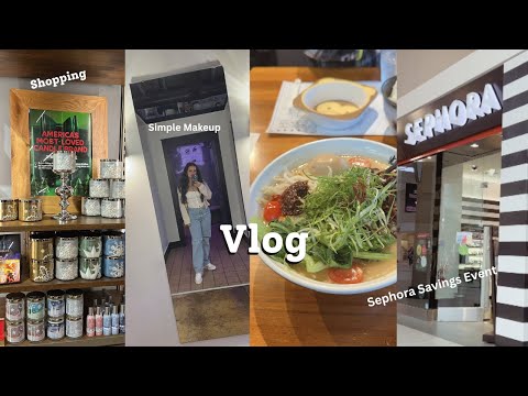 VLOG: Cozy Movie Night, Shopping the Sephora Sale, Everything Shower & Skincare Routine 🛁🧴💕