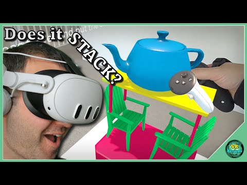 Does It Stack? VR Puzzle Game | Meta Quest 3 Gameplay Review!