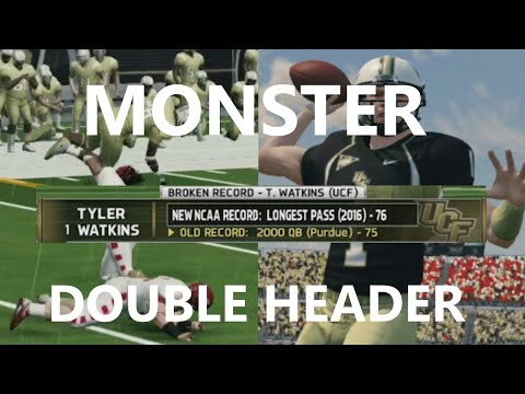 ACTION PACKED DOUBLE HEADER! NCAA 14 Road To Glory Series S4E5