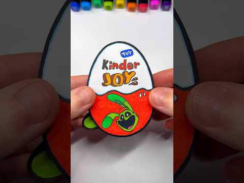 DIY Hoppy Hopscotch Poppy Playtime 3 Kinder Joy | Paper Craft Ideas #shorts #papercraft