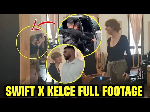 SO SWEET! Taylor Swift & Travis Kelce Dancing & KISSING Cutely While Working in Her Recording Studio