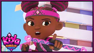 The Primadonna Puzzle | Kiya & the Kimoja Heroes | Cartoons For Kids